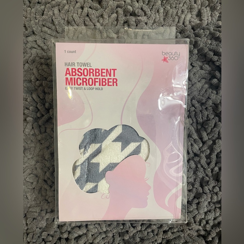 Absorbent hair towel nwt